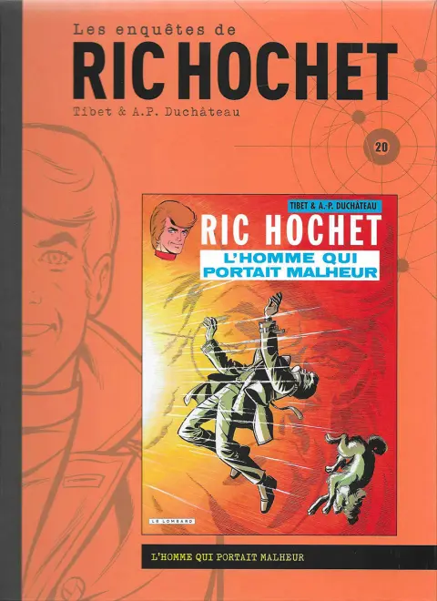 Couverture de l'album Les enquêtes de Ric Hochet Tome 20 L'homme qui portait malheur
