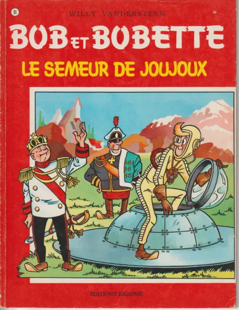 Couverture de l'album Bob et Bobette Tome 91 le semeur de joujoux