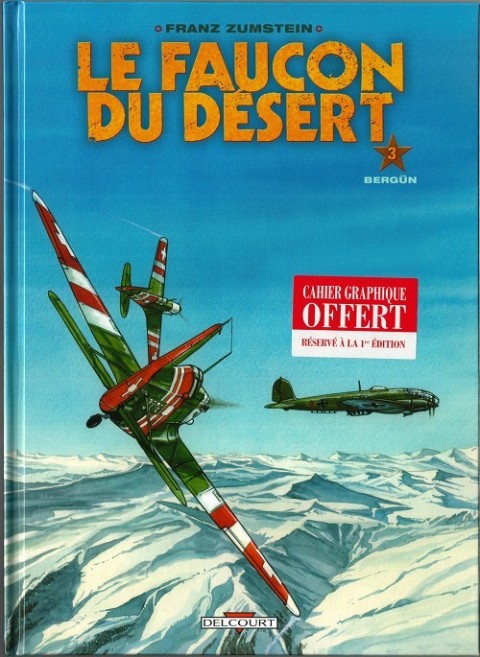 Couverture de l'album Le Faucon du désert Tome 3 Bergün