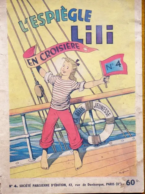 Lili Tome 4 L'espiègle Lili en croisière