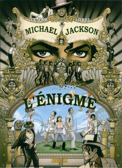 Couverture de l'album Michael Jackson Tome 1 L'énigme