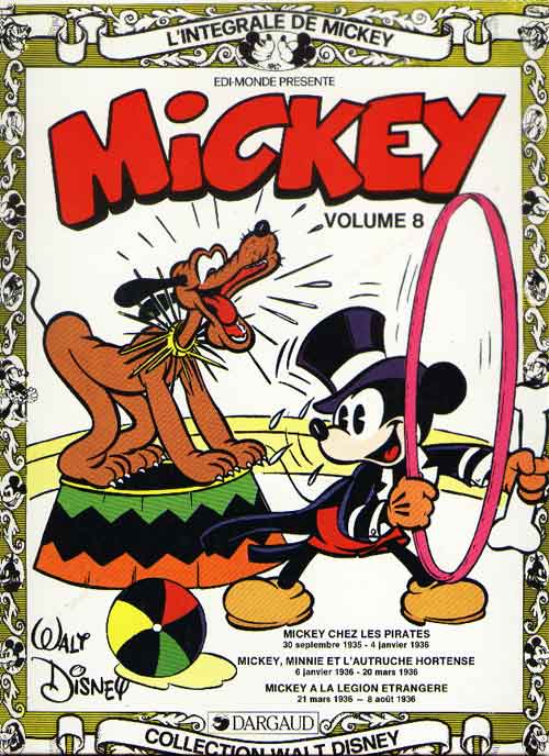 Couverture de l'album L'Intégrale de Mickey Volume 8
