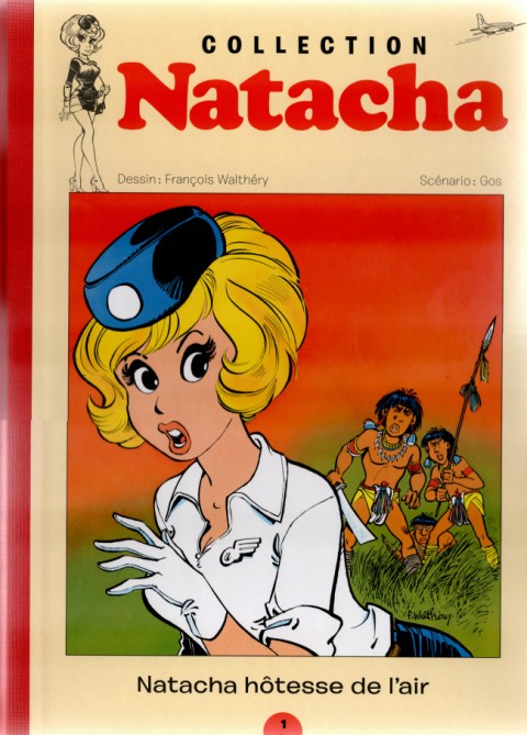 Couverture de l'album Natacha - La Collection Tome 1 Natacha hôtesse de l'air