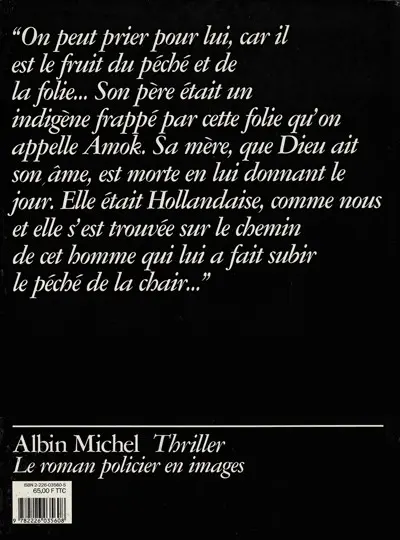 Verso de l'album Amok