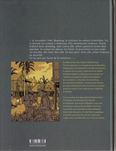 Verso de l'album Rampokan