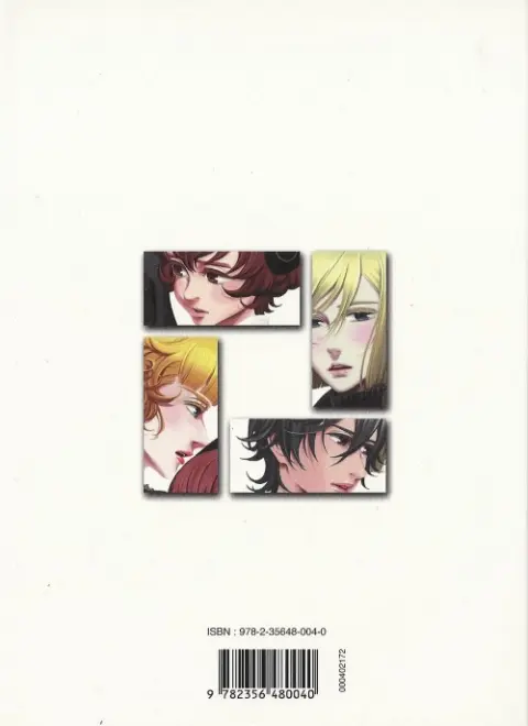 Verso de l'album Red garden Tome 3