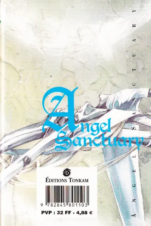 Verso de l'album Angel Sanctuary 7