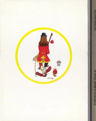 Verso de l'album Rubrique-à-Brac Tome 5