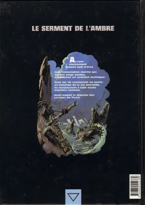 Verso de l'album Le serment de l'Ambre Tome 3 Les barbares de Deïre