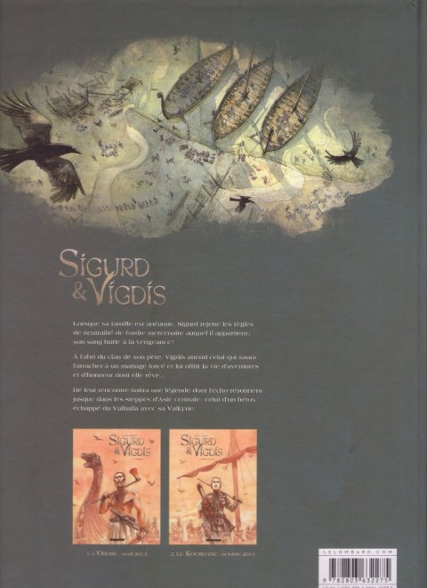 Verso de l'album Sigurd & Vigdis Tome 1 L'Ordre
