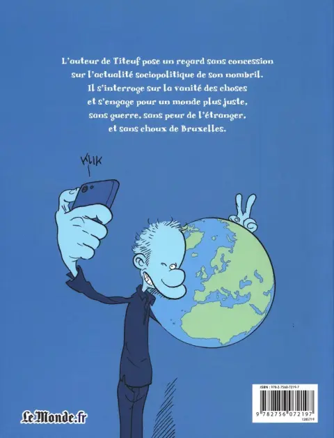 Verso de l'album What a wonderful world ! Tome 1