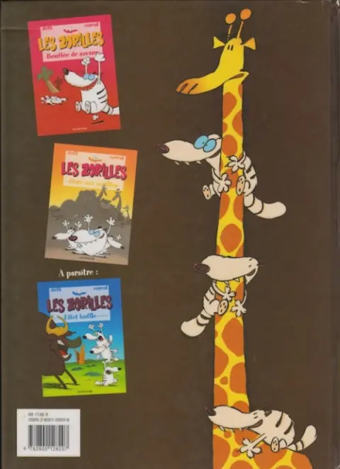 Verso de l'album Les Zorilles Tome 2 Gare aux zorilles