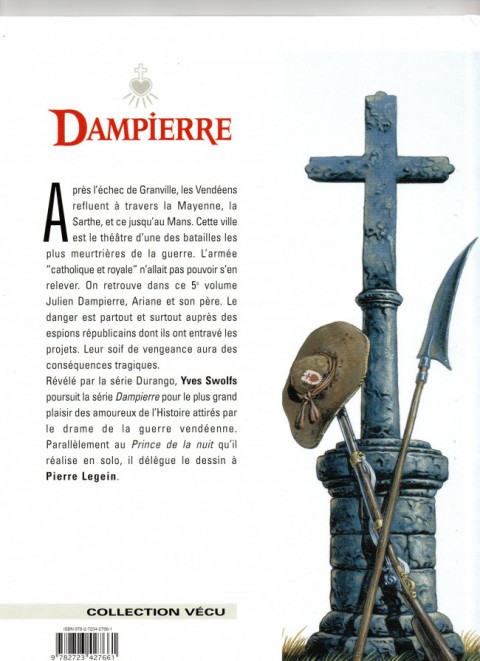 Verso de l'album Dampierre Tome 5 Le cortège maudit