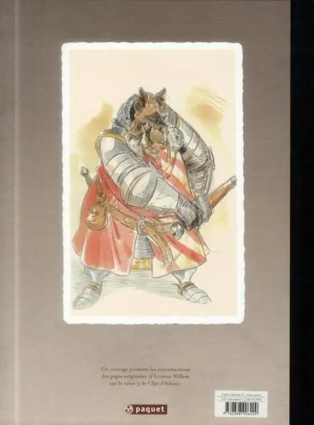 Verso de l'album L'Épée d'Ardenois Tome 3 Nymelle