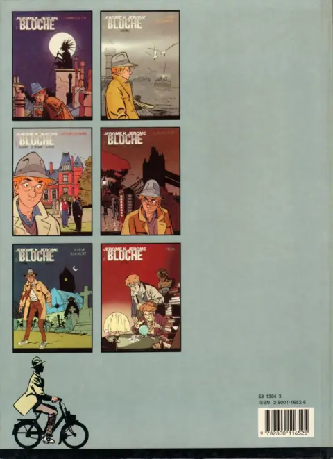 Verso de l'album Jérôme K. Jérôme Bloche Tome 3 À la vie, à la mort