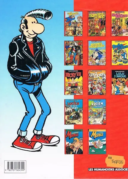 Verso de l'album Lucien Tome 3 Lulu s'maque