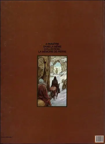 Verso de l'album Le Moine fou Tome 1