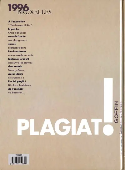 Verso de l'album Plagiat !