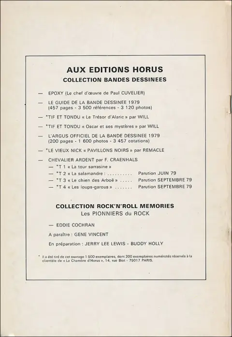 Verso de l'album Le Vieux Nick et Barbe-Noire Tome 1 Pavillons noirs