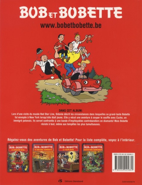 Verso de l'album Bob et Bobette Tome 328 Rouge Red Star