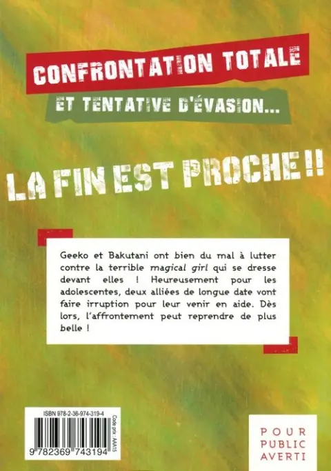 Verso de l'album Bloody Delinquent Girl Chainsaw 12