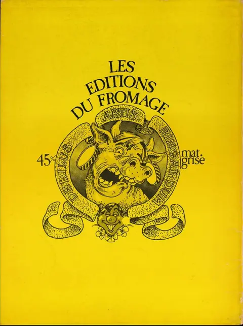 Verso de l'album Bernard Lermite Tome 1