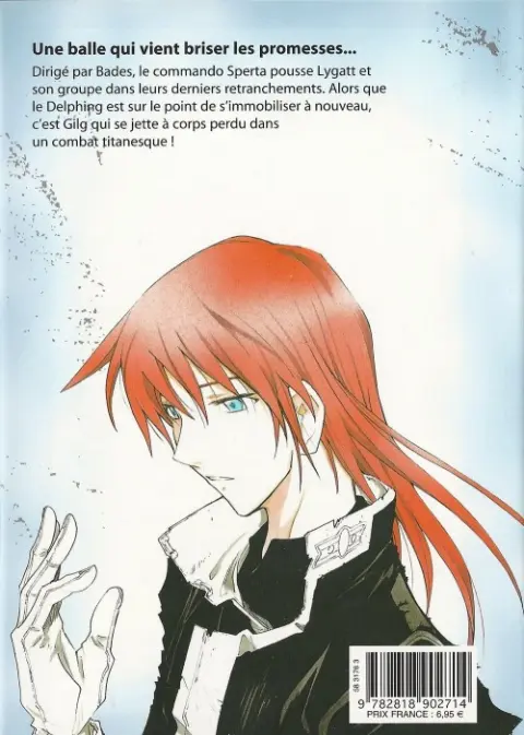 Verso de l'album Broken blade 8