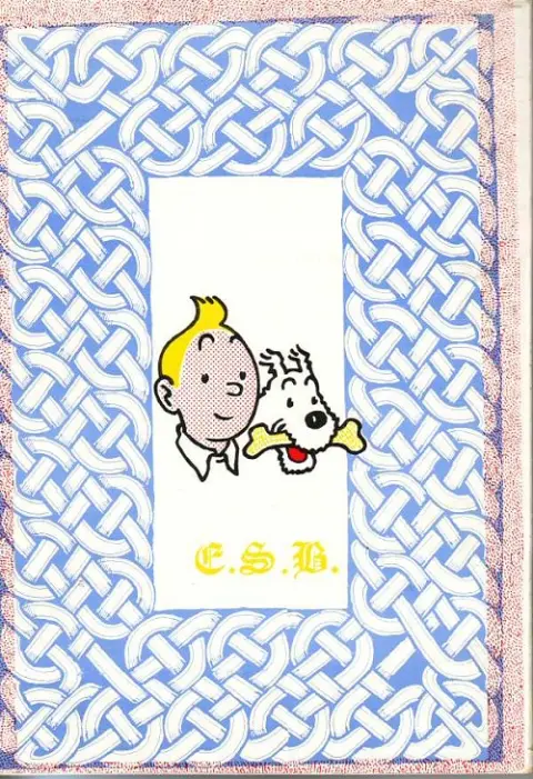 Verso de l'album Tintin Tintin reporter du petit vingtième au pays des soviets