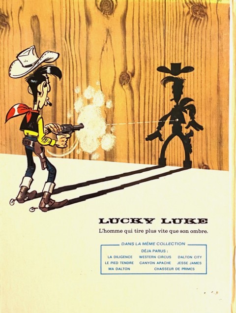 Verso de l'album Lucky Luke Tome 39 Chasseur de primes