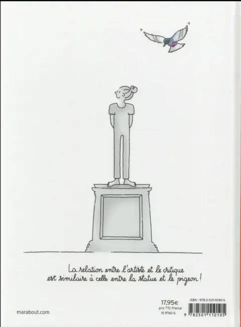 Verso de l'album Pas mal pour de l'art !