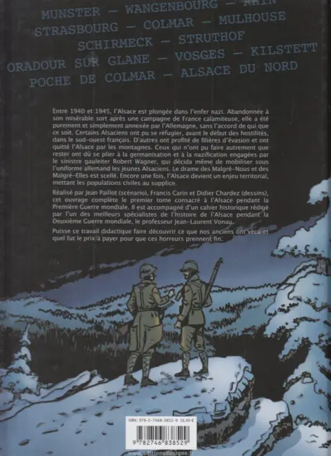 Verso de l'album L'Alsace à tout prix ! Tome 2