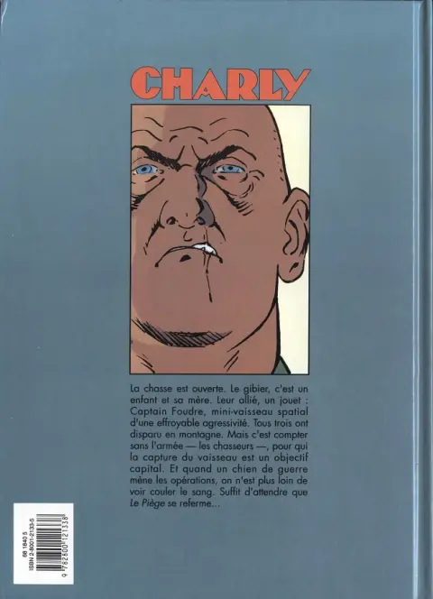 Verso de l'album Charly Tome 4 Le piège