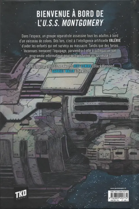 Verso de l'album Sentient