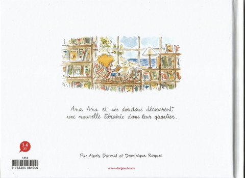 Verso de l'album Ana Ana Tome 15 Les doudous libraires