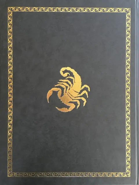 Verso de l'album Le Scorpion Tome XIII Le mauvais augure