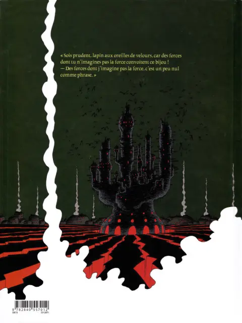 Verso de l'album Donjon Monsters Tome 3 La Carte majeure