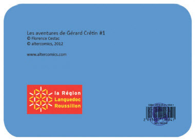 Verso de l'album Les aventures de Gérard Crétin Tome 1