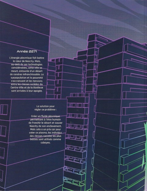 Verso de l'album Cyberethik Tome 1 Datastream