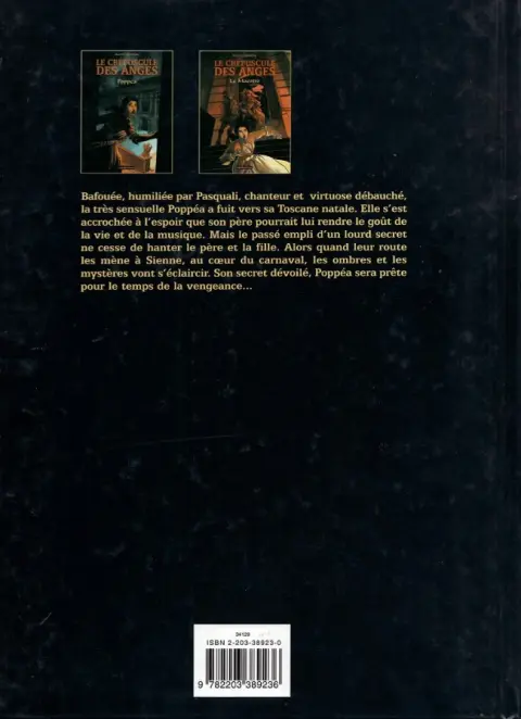 Verso de l'album Le Crépuscule des anges Tome 2 Le Maestro