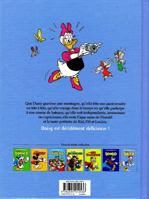 Verso de l'album Les Grands Héros Disney Tome 7 Délicieuse Daisy
