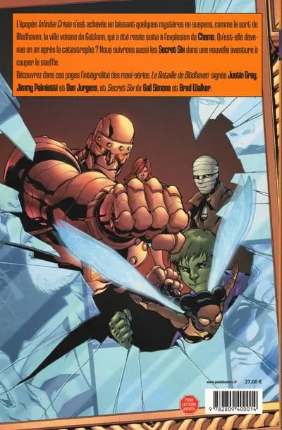 Verso de l'album Infinite Crisis Tome 4 Un an plus tard (1)