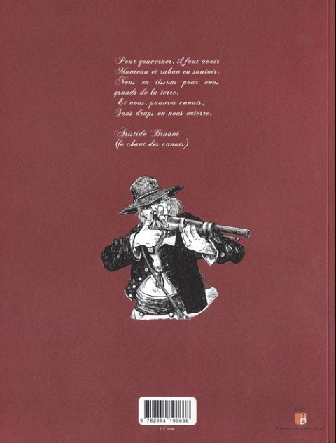 Verso de l'album Le Linceul du vieux monde Livre 3/3 La révolte des canuts