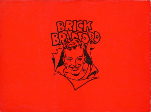 Verso de l'album Brick Bradford Luc Bradefer Volume 1 Le voyage dans la pièce de monnaie