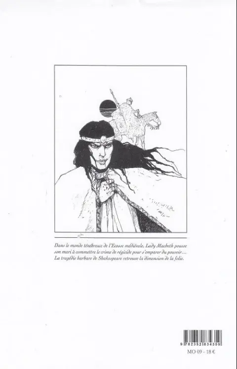 Verso de l'album Macbeth