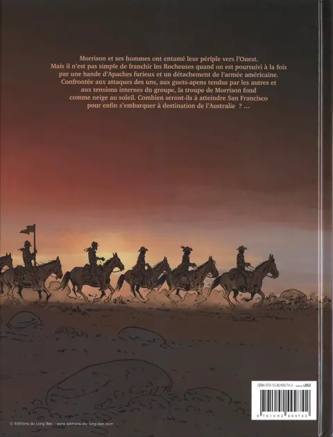 Verso de l'album L'Or de Morrison Tome 2/2