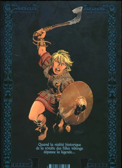 Verso de l'album Alwilda Livre 2/3 La pirate de la baltique