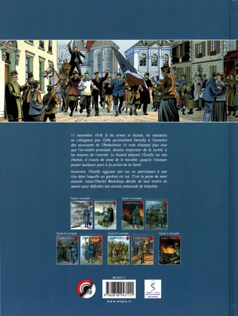 Verso de l'album L'Ambulance 13 Tome 9 Pourquoi ?