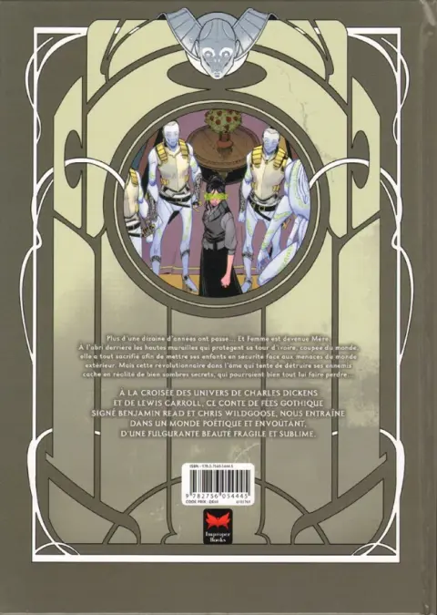 Verso de l'album Porcelaine Tome 3 Mère