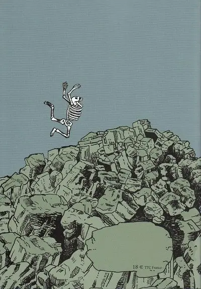 Verso de l'album Le Procès