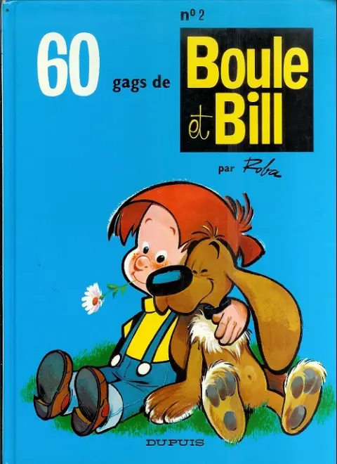 Couverture de l'album Boule & Bill Tome 2 60 gags de Boule et Bill
